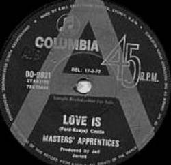 The Masters Apprentices : Love Is - Southern Cross